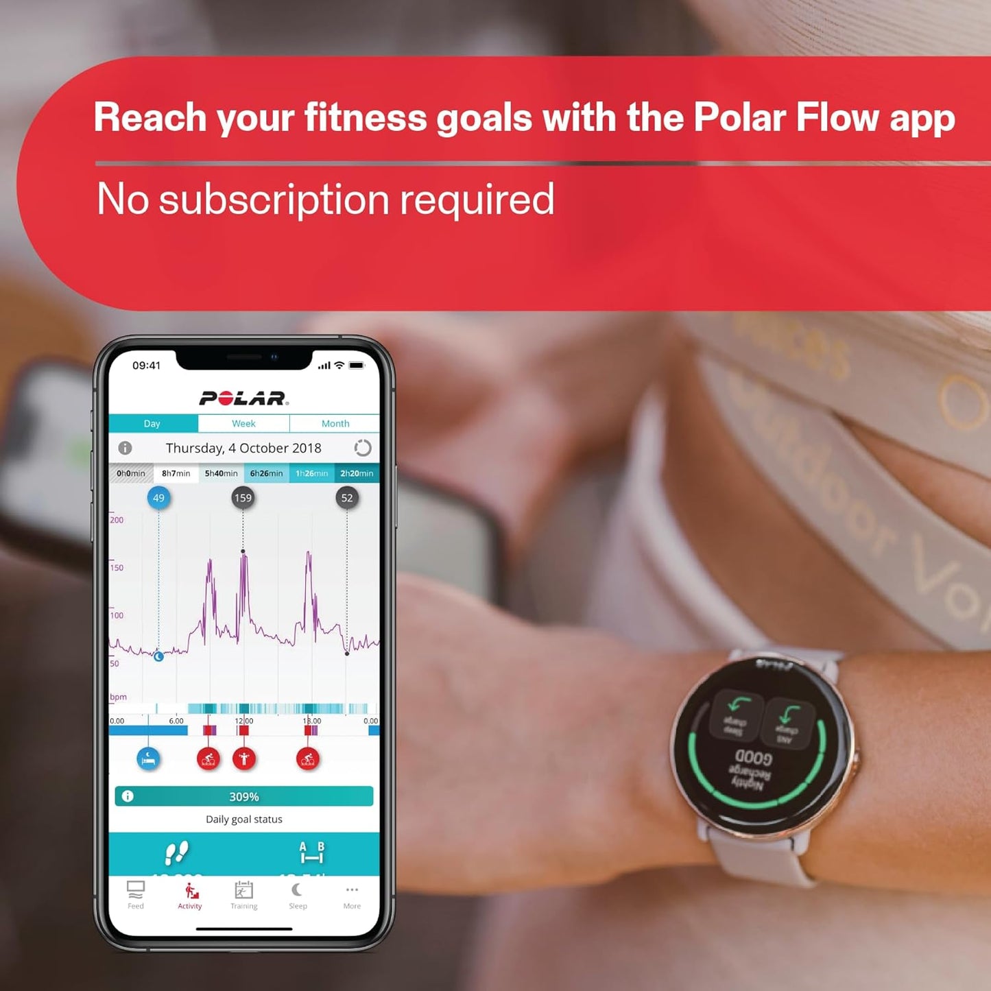 „Polar Ignite 2“ – GPS fitneso laikrodis