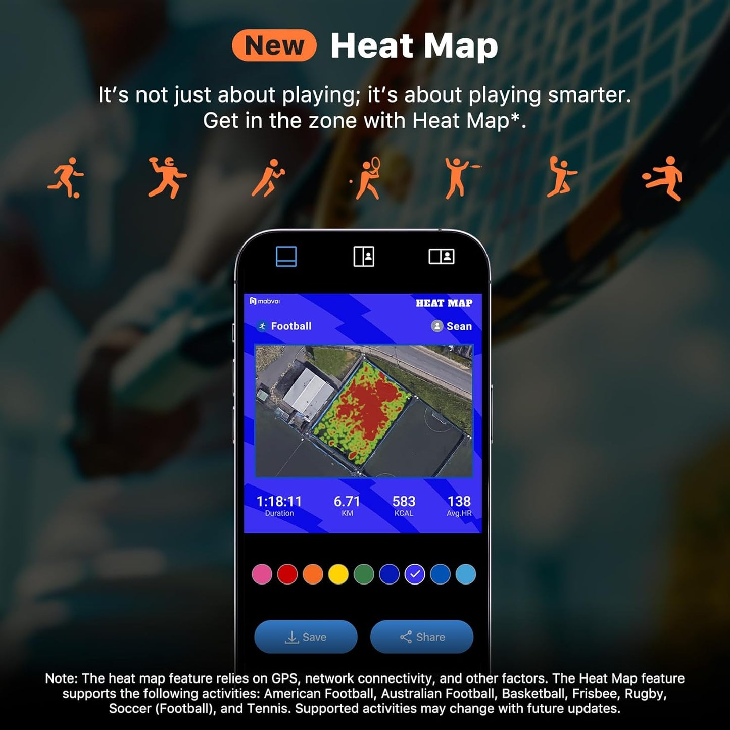 „TicWatch Atlas“ išmanusis laikrodis vyrams, skirtas „Android Wear OS“, lauko pramogoms, 90 val. baterija