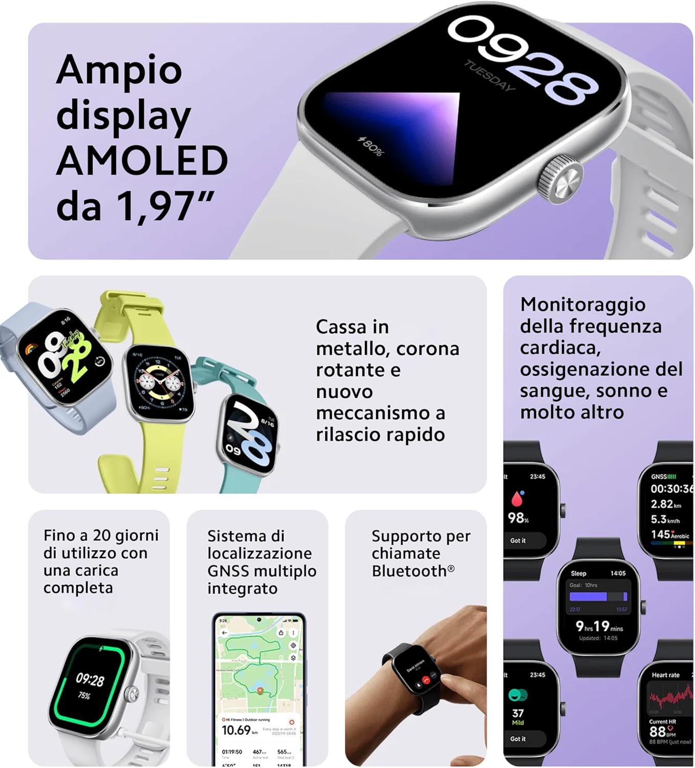 Išmanusis laikrodis REDMI WACH 4