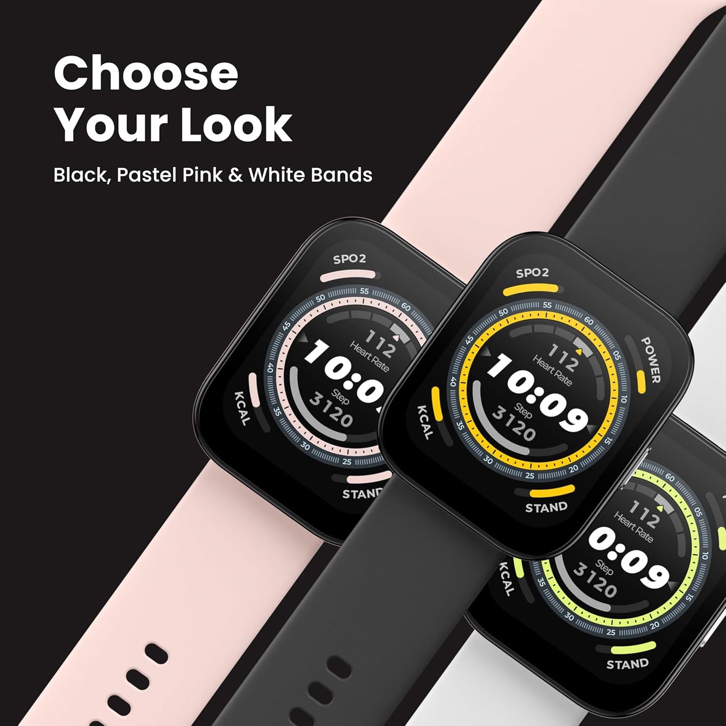 „Amazfit Bip 5“ išmanusis laikrodis, 46 mm Juodas