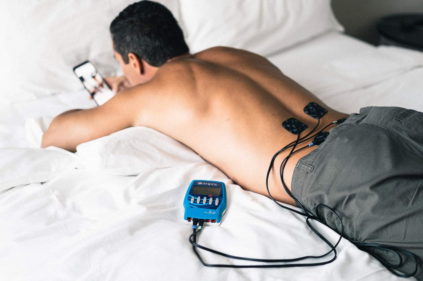 „Compex Unisex“ raumenų stimuliatorius „Fit 1.0“, vandenyno mėlynumo, standartinis